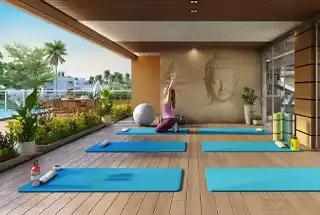 Yoga & Meditation Zone at Danube Serenz
